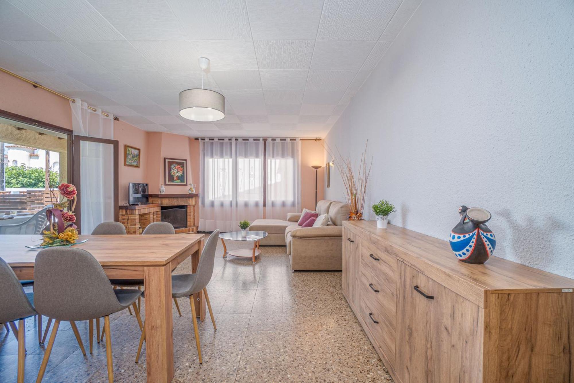 Apart-Rent Casa Con Jardin Pani 0081 Empuriabrava Esterno foto